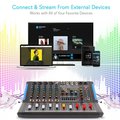 Pyle 6-Channel Bluetooth Studio Mixer PMXU67BT